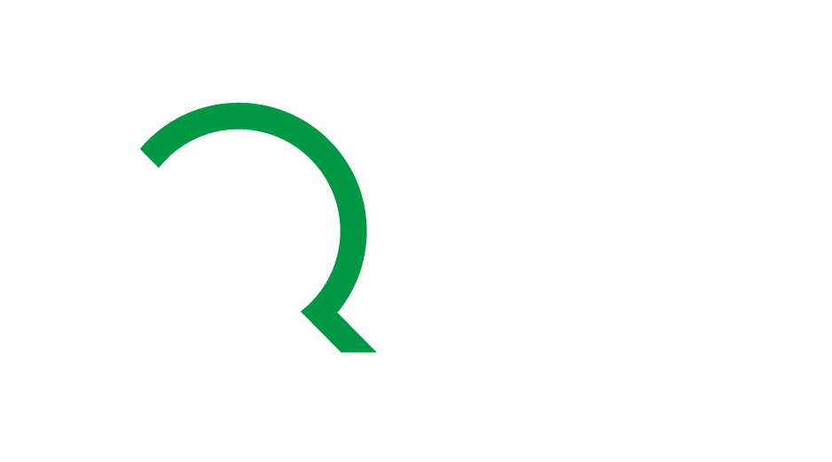 Qlik Logo Trademark Negative-green RGB-01